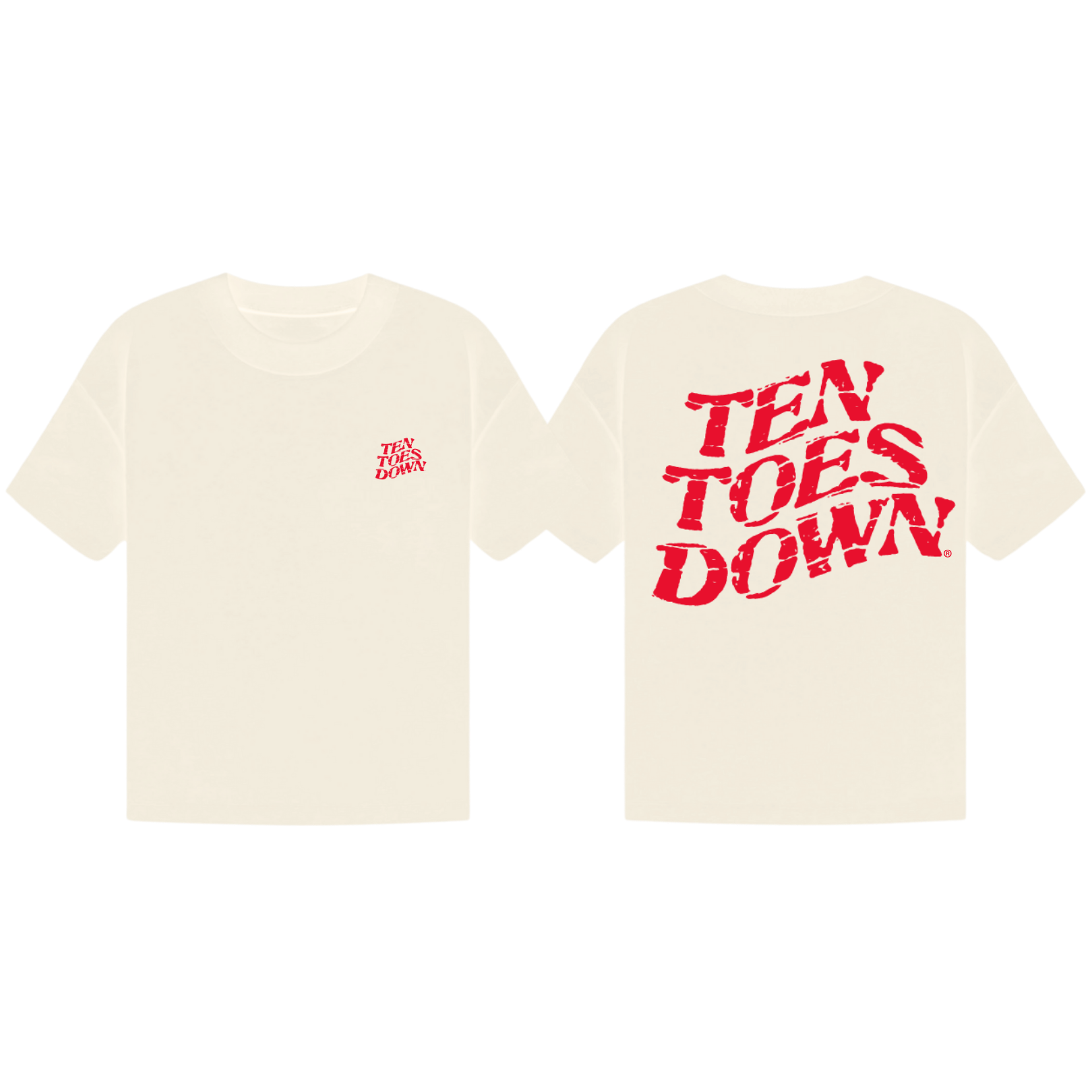 Classic Shirt Red Splatter Logo
